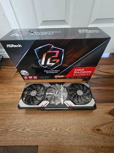 ASRock Radeon RX 6900 XT Phantom D OC 16GB GDDR6 Graphics Card