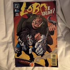 Lobo I Quit! No. 1- DC Comics Bagged Boarded NM - Dec 1995