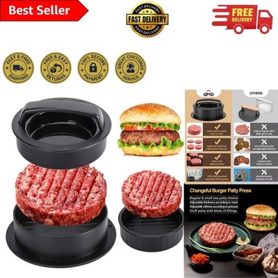 Durable Hamburger Patty Maker with 100 Parchment Papers   Effortless Grilling
