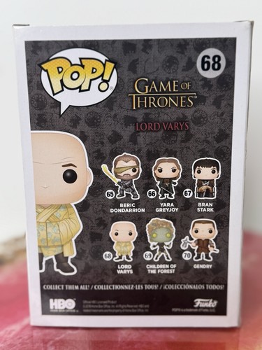 Funko Pop! Game Of Thrones Lord Varys #68 Vinyl Figure - Picture 4 of 7