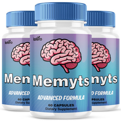 (3 Pack) Memyts Capsules Brain Boost Memory Focus & Mental Energy Pills (180 ct)