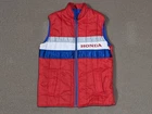 Honda Britain Gillet Padded Jacket Medium Vintage 1980s IOM TT 500cc GP Original