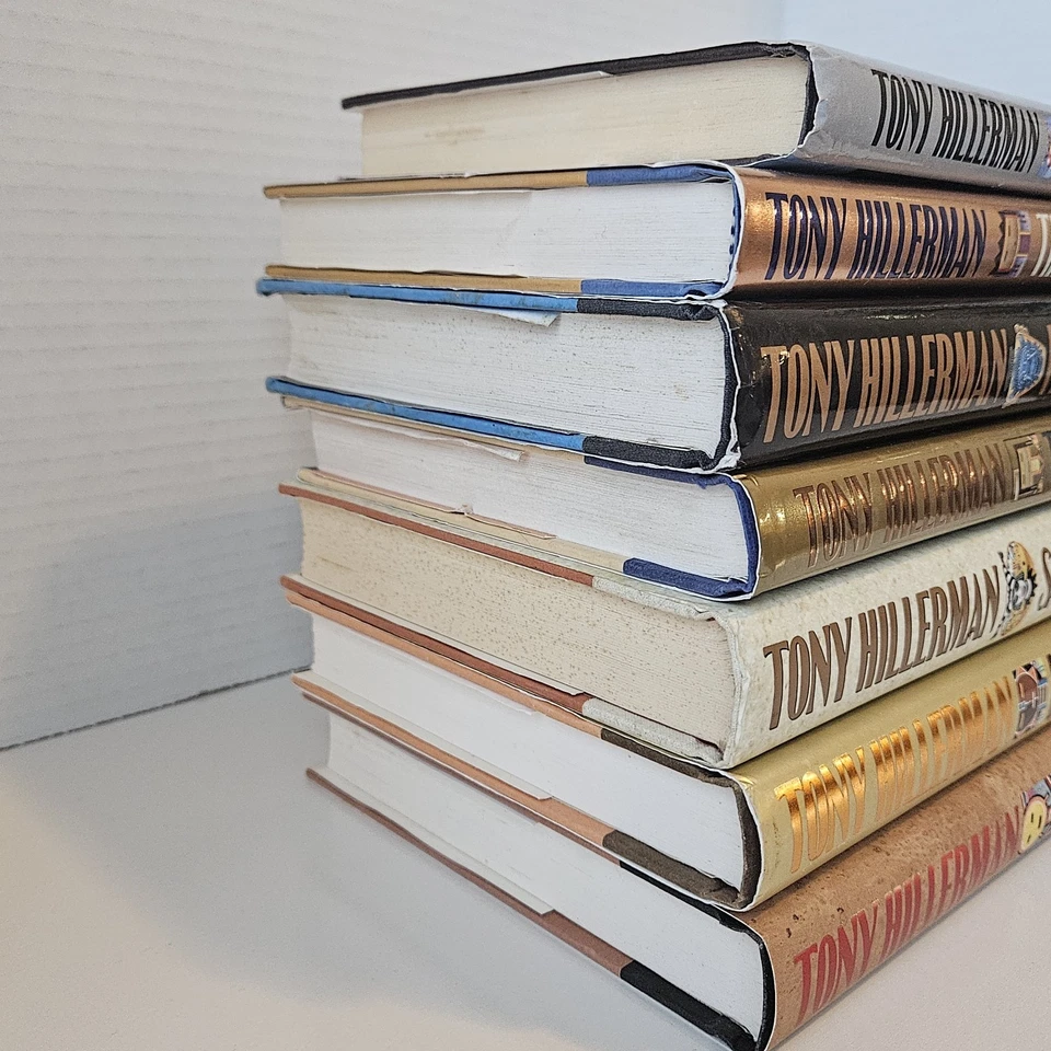 LOT OF 7 TONY HILLERMAN Chee Leaphorn Mystery Series Southwest HC DJ Most 1st Ed - Image 3 of 4