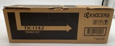 Genuine Kyocera TK-1142 (1T02ML0US0) Black Toner Cartridge, TK1142, OEM