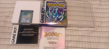 Pokémon Crystal AUTHENTIC + NEW BATTERY BOXED BONUS ALL POKEMON/ITEMS