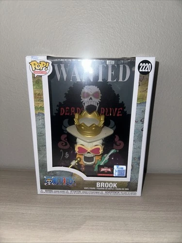 Funko Pop One Piece Brook Limited Edition Exclusive Vinyl Figure In Hand #2220