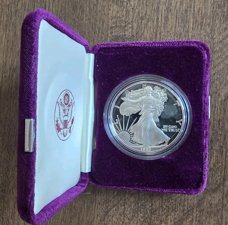 American Eagle Proof 1987 Silver Bullion Coins for sale | eBay