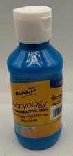 RichArt Acryology Premium Acrylic Paint Cobalt Blue 4 oz Sealed Made in USA
