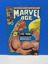 Marvel Age #38 (1986) NM Masters of the Universe 1st Marvel He-Man Featured MOTU
