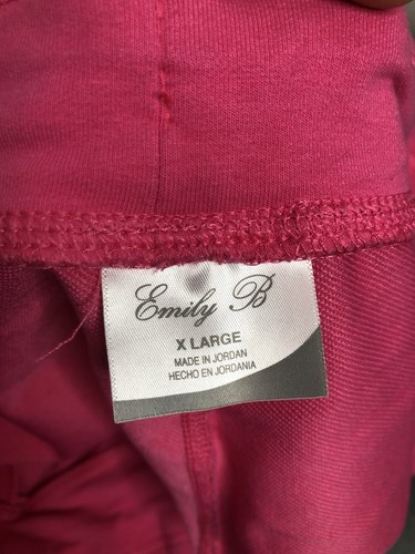 Pantalones cortos Emily B rosa Active Wear para mujer talla XL USADOS EN EXCELENTE ESTADO - Imagen 14 de 15