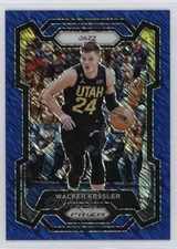 2023-24 Panini Prizm FOTL FOTL Blue Shimmer Prizm /35 Walker Kessler #120