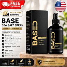 Sea Salt Spray for Hair 6oz Texturizing Volumizing Natural Matte Finish Spray
