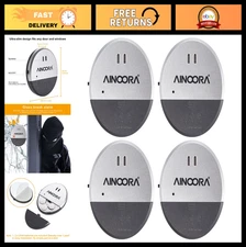 4 Pack Window Alarm Sensors - 130DB Glass Break & Vibration Alarms for Home Secu