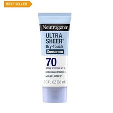 Ultra Sheer Dry-Touch Sunscreen Lotion SPF 70, Broad Spectrum, Water Resistan...