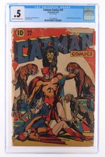 Catman Comics 29 - Continental 1945 RAW 0.5 Doctor Macabre cover and story.