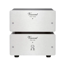 Vincent PHO 300 Phono Preamplifier MM/MC with Separate Power Supply Silver