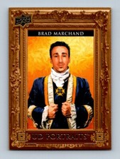 2023-24 UD SERIES 1 UD PORTRAITS Brad  Marchand Boston Bruins #P-19