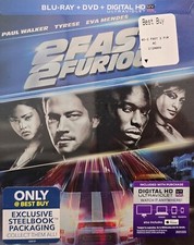BRAND NEW FACTORY SEALED BestBuy Exclusive 2 Fast 2 Furious RARE/STEELBOOKS