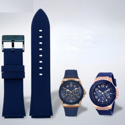 Uhrenarmband Guess Uhrenarmband Leder 26mm Gummi Uhrenarmband