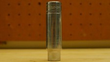 SNAP-ON # SM13, 1/2" Drive 13mm Metric Deep 12 Point Chrome Socket USA.