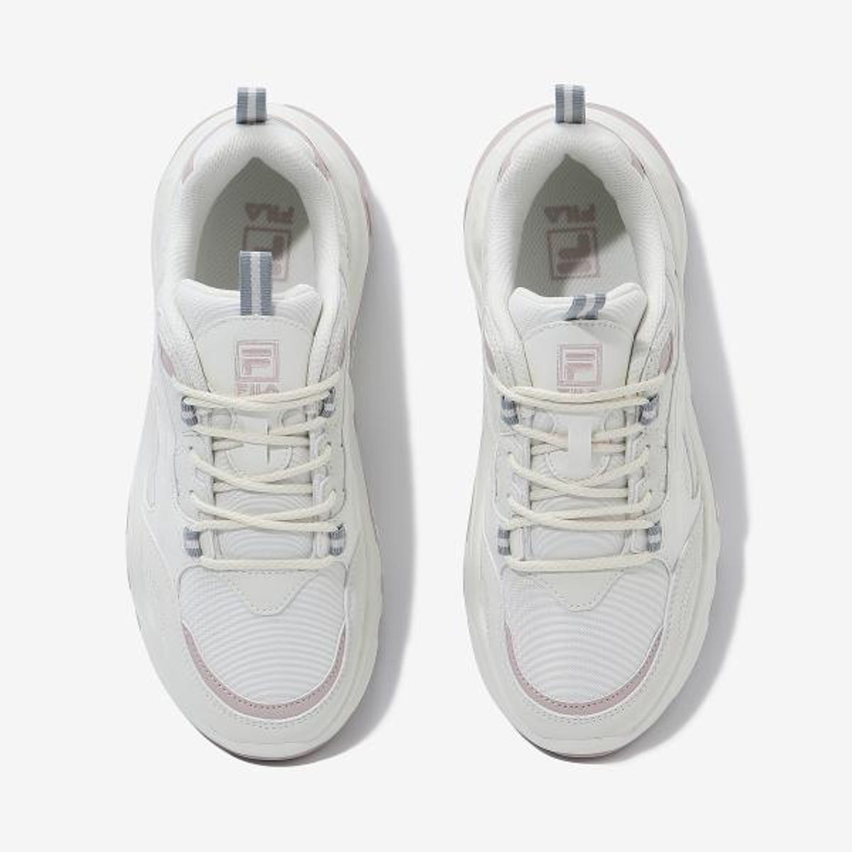 Fila Korea Tiny Rumble V2 Sneakers Pink & Beige & Grey