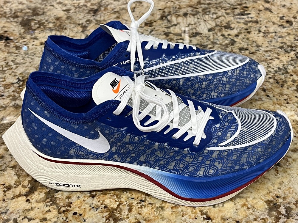 Nike ZoomX Vaporfly Next% BRS Blue Running Shoes Men 8.0 Women 9.5 DD8337-400