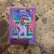 Jake McCarthy 2022 Prizm Baseball - Purple #47  - Arizona Diamondbacks B-8