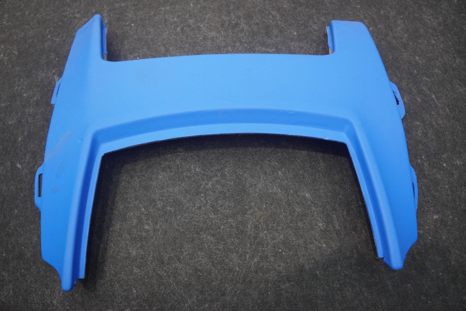 Center Dash Lower Cover Trim Panel Blue Leather 4ML857916 Lamborghini Urus 2019