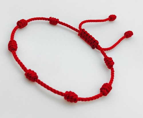 Pulsera/Roja/De/Siete/Nudos (La Original) - 第 4/6 張圖片