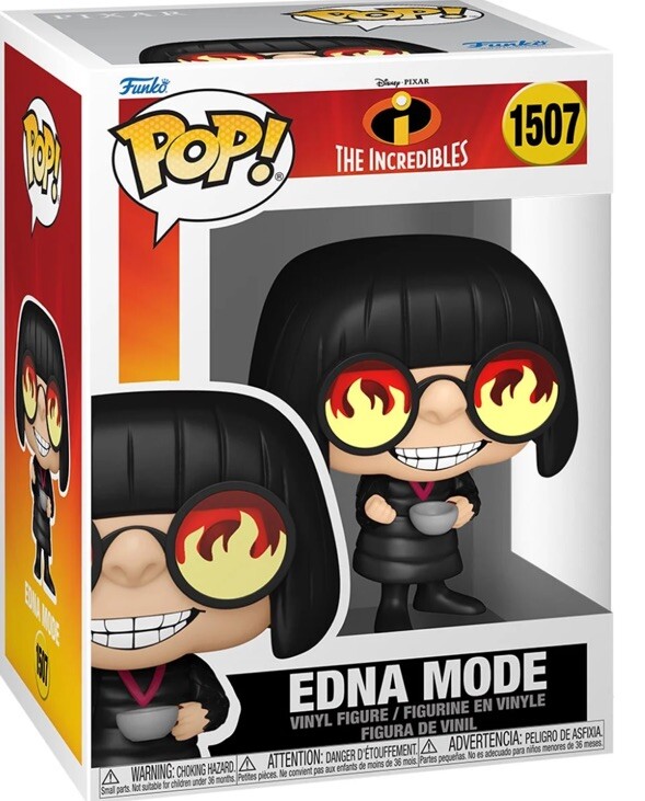 The Incredibles 20th Anniversary Edna Mode Funko Pop! #1507