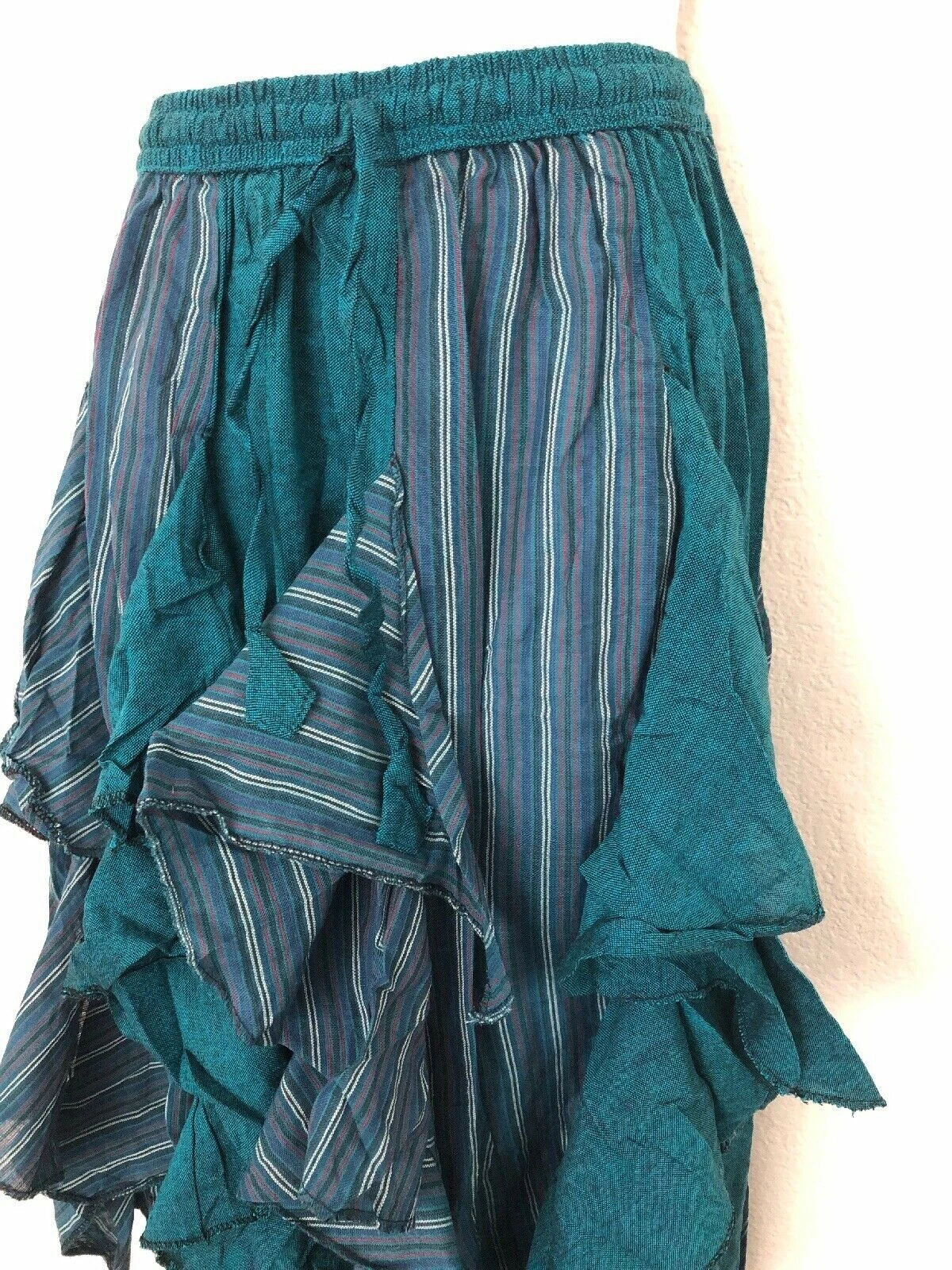 Gypsy Patchwork Hippie Bohemian Festival Cotton Skirt Dress Handmade Nepal S37 T
Opens in a new wind