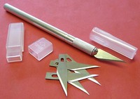 "Profi Skalpell Set PräZisionsmesser + 5 Ersatz - Klingen \"Top QualitÄT\" MS01"