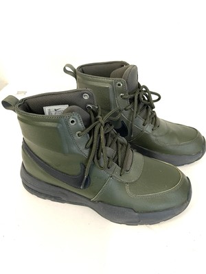 Nike Air Max Goaterra 2.0 Snow Boots Youth Size 4.5 Green Leather DC9515-300 Nike Air Max Goaterra 2.0 (GS) Green – Puffer Reds main image 2