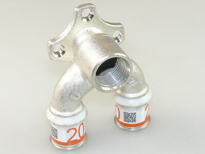 UPONOR S-PRESS PLUS DOPPELWANDSCHEIBE 20 MM x 1/2'' IG PRESSFITTINGE UNIPIPE