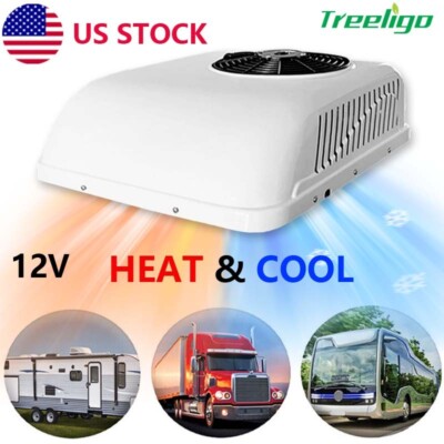 12V Electric A/C Kit RV Rooftop Air Conditioner for Motorhome