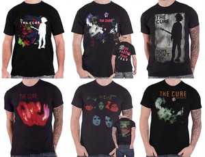 the cure logo t shirt