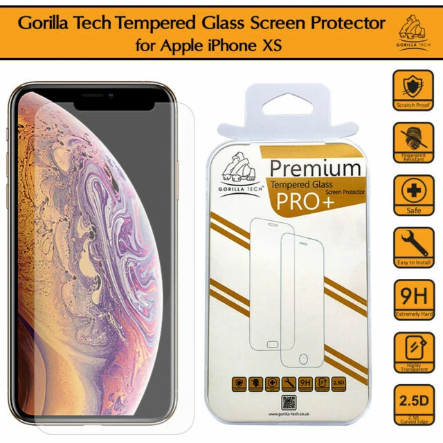 Tempered Glass Screen Protectors for Apple iPhone X