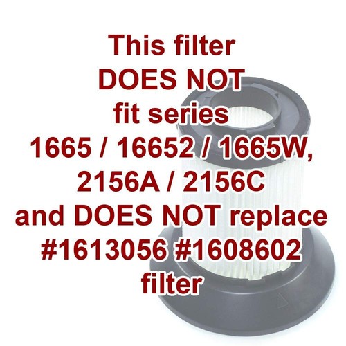 Dirt Cup Filter for Bissell 6489 64892 40N8 35F3, 2031532 2031772 (1 or 2-Pack) - Picture 6 of 12