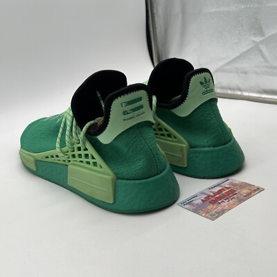 Size 13.5 - adidas Pharrell x NMD Human Race Core Green (GY0089
