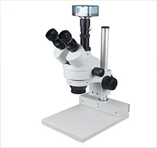 Radical 50x Long WD Digital Zoom Stereo Trinocular Dissection Microscope 3Mp Cam