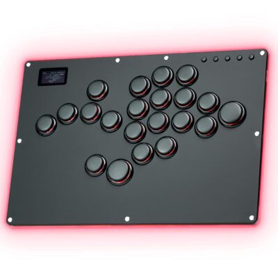 GuileKeys Leverless Controller Arcade Stick GK-21, All-Button Arcade Controll