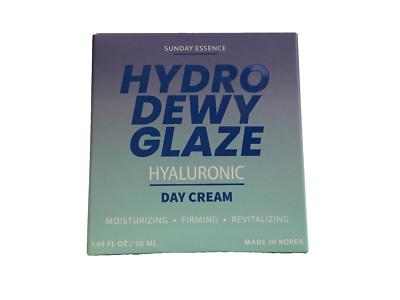 Hydro Dewy Glaze Hyaluronic Day Cream Moisturizing Firm Revitalizing 1.69 fl oz