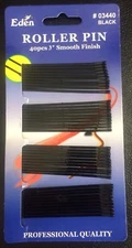 Eden 40 Black Thick Bobby Pins - Roller Pins