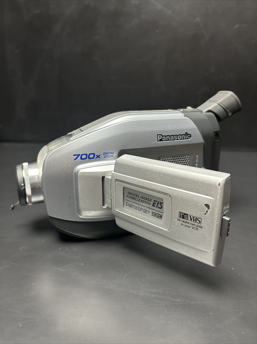 Panasonic Palmcorder 700x Digital Zoom PV-L353D VHS-C (Untested