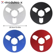 10Inch Takeup Reel Open Reel Audio Aluminum Alloy 3 Hole Empty Disk Tape Reel