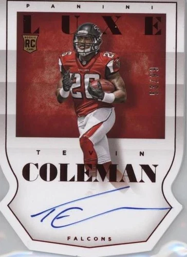 2015 Panini Luxe Tevin Coleman #DCA-TC