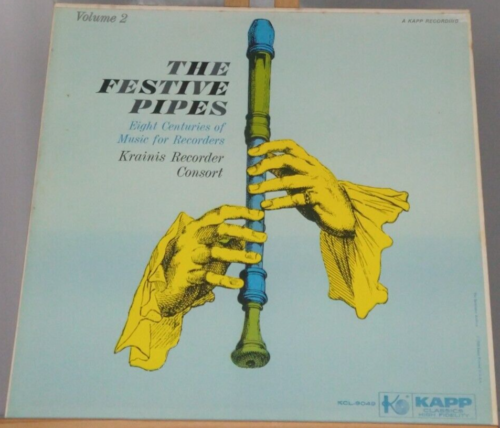 Festive Pipes - 5 Centuries of Dance Music for Recorders    Kapp  - Afbeelding 1 van 5