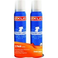 Exus Odor Eliminator - Fresh Linen 3.0 Oz. Pet odor spray strong freshener