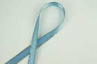 Satin 3/8" Ribbon Double face with Metallic Gold Edge 50 Yards 100% Polyester