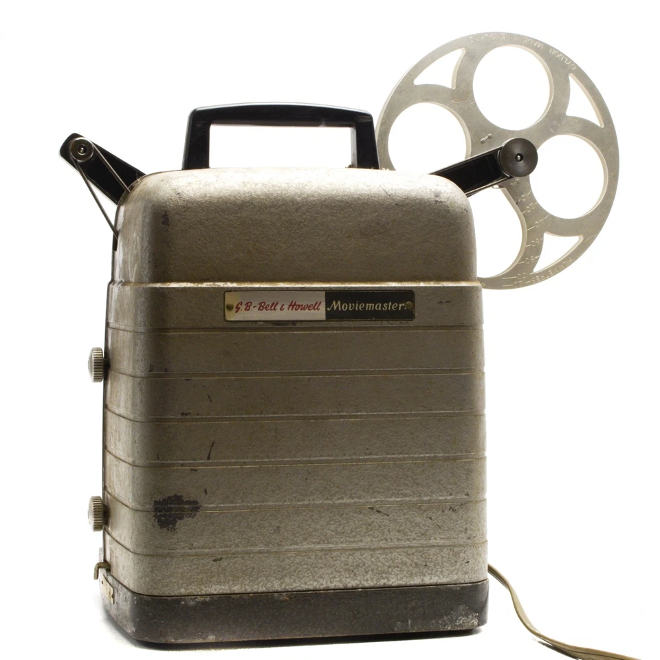 G. B. PROYECTOR DE PELÍCULA BELL & HOWELL MOVIEMASTER 635 8mm Foto 4 de 4